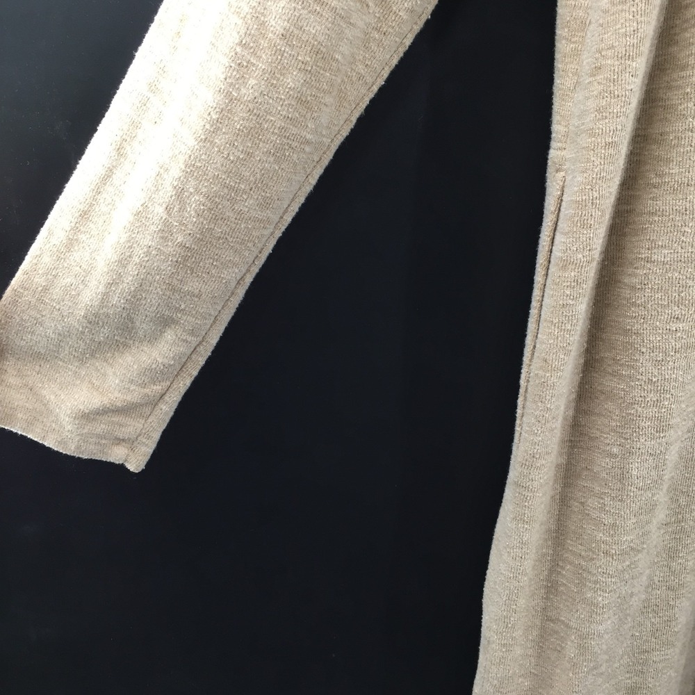Free People Beach longline duster cardigan sweater boho spring summer boho L - Picture 7 of 11
